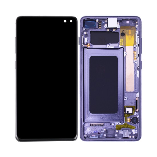 Touch+Display+Frame Samsung Galaxy Galaxy S10 Plus 2019/G975 Service Pack Black Touch+Display+Frame Samsung Galaxy Galaxy S10 Plus 2019/G975 Service Pack Black